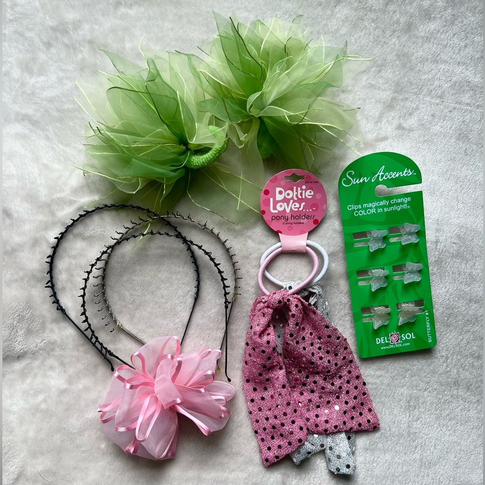 Y2K Girls Hair Accessory Bundle